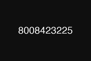 8008423225