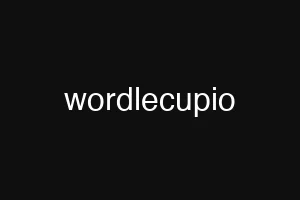 wordlecupio