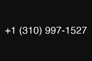 +1 (310) 997-1527