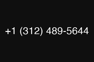 +1 (312) 489-5644