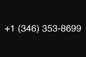 +1 (346) 353-8699