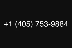 +1 (405) 753-9884