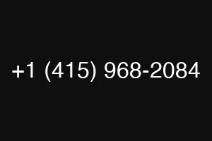 +1 (415) 968-2084