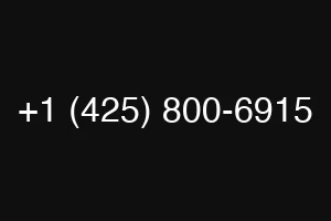 +1 (425) 800-6915