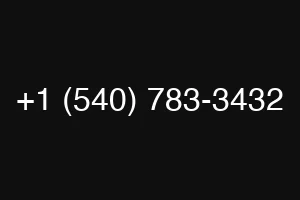 +1 (540) 783-3432