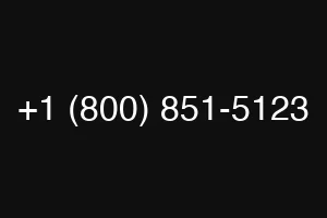 +1 (800) 851-5123
