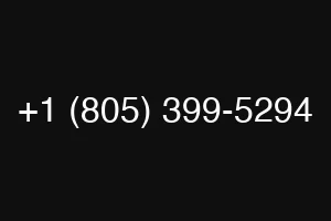 +1 (805) 399-5294