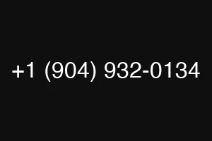 +1 (904) 932-0134