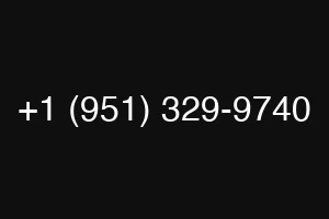 +1 (951) 329-9740