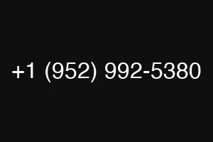 +1 (952) 992-5380